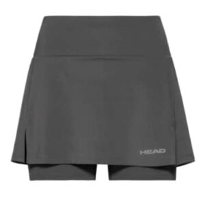 HEAD Club Basic Skort W Skorts, Antracita, M Womens