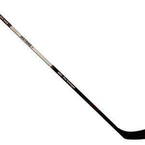 Instrike 666 ABS - Palo de hockey sobre hielo y sobre patines en línea de madera, para adultos, Rechts (die Hand die unten ist beim Schlag unten ist) dieser Schläger normal für Linkshander