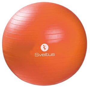 Sveltus Gymball 55 cm Adulto Unisex, Naranja