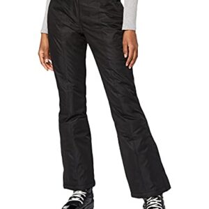 CMP - Pantalones de esquí de sarga para mujer, Nero, S