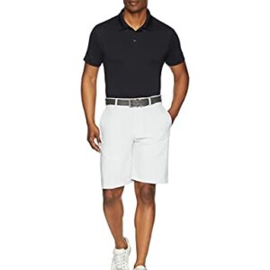 Amazon Essentials Polo de Golf de Secado Rápido de Ajuste Entallado Hombre, Negro, XL