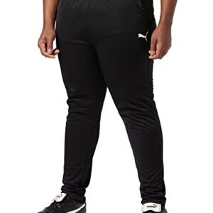 PUMA Liga Training Pant Core Pantalones, Hombre, Negro Negro Blanco, XL