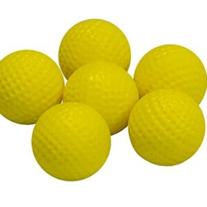 Longridge Distance Pelota de Golf (Pack de 6), Amarillo