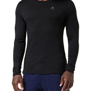 Odlo Hombre Camiseta de manga larga de ropa interior funcional MERINO 200