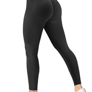 TAYOEA Leggings De Gimnasio De Las Damas Scrunch Butt Sport Leggings De Yoga Sin Costuras Pantalones Deportivos De Cintura Alta Cerca De Leggings De Levantamiento De Botín