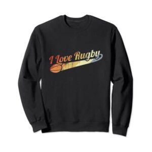 Me encanta el rugby Sudadera