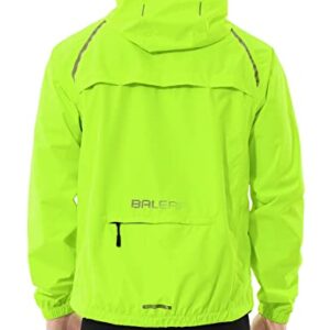 BALEAF Chaqueta de bicicleta masculina impermeable y transpirable a prueba de viento chaqueta de bicicleta a prueba de lluvia bicicleta a prueba de viento Verde L