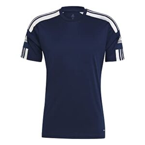 adidas Squadra 21, Camiseta de mangas corta Hombre, Team Navy Blue/White, L