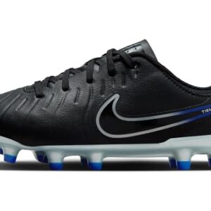 NIKE Legend 15, Zapatillas de fútbol, Black Chrome Hyper Royal, 38 EU