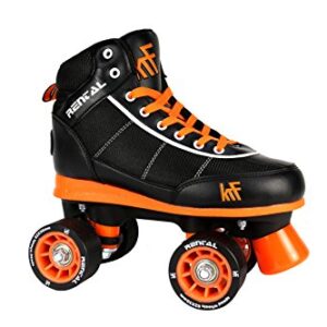 KRF The New Urban Concept Rental Sr Patines Paralelo 4 Ruedas, Negro, 34-35