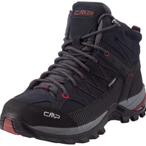 CMP - Rigel Mid Trekking Shoes Wp, Asphalt-Syrah, 42