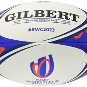 Gilbert Balon Mundial Rugby Francia 2023 RWC Réplica, Talla 5