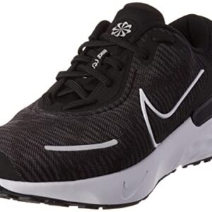 NIKE W Renew Run 4, Sneaker Mujer, Negro/Blanco, 38 EU