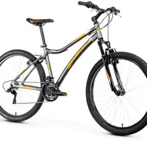 Anakon Premium Bicicleta de montaña, Hombre, 27.5 cm, Gris, M