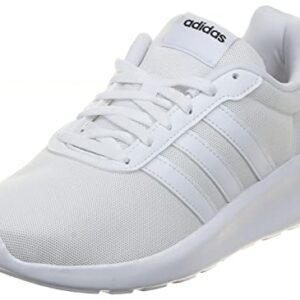 adidas Lite Racer 3.0, Zapatillas de running Mujer, Blanco (Ftwr White/Ftwr White/Gris Oscuro Two), 38 EU