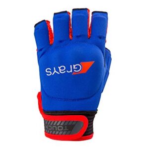 Grays Touch Guante Hockey, Adultos Unisex, Navy, Large Left Hand