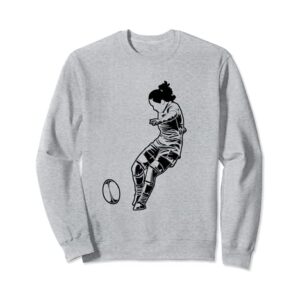 Jugadora de rugby Sudadera