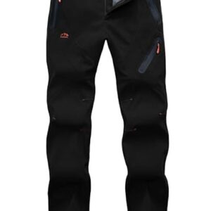 HFDWYJ Pantalones Jogging Pants Pantalones de Trekking Softshell Pantalones Impermeables Resistente Pantalones de Escalada Trabajo Pantalones Talla Grande Trabajo
