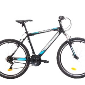 F.lli Schiano Range 26 '', Bicicleta Montaña, Hombre, Negro-Azul