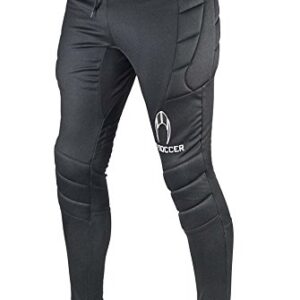 HO Soccer 0505555 Pantalones Largos de Portero, Unisex Adulto, Negro, S
