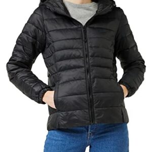 ONLY Short Quilted Jacket Chaqueta, Black, XS para Mujer