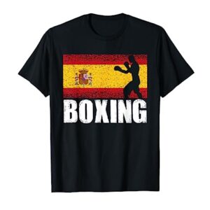 Deporte del boxeo, Bandera retro de España, Boxeador español Camiseta