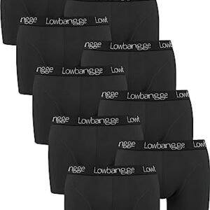 Lowbangge Calzoncillos Hombre Boxer (Pack de 9) Ropa Interior de Deporte Bóxer Algodón