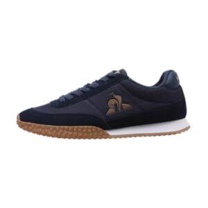 Le Coq Sportif Veloce II Twill Dress Blue/Tobacco Brown, Zapatillas Hombre, 41 EU