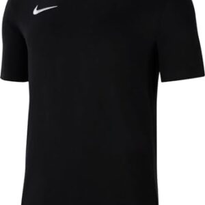 Nike M NK Dry PARK20 SS tee T-Shirt, Mens, Black/White, L