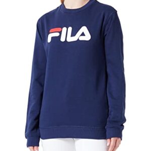 FILA Barbian Crew Sudadera, Azul Medieval, XS Unisex Adulto