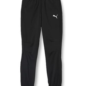 Puma Liga Sideline Poly Pant Core Jr Pantalón, Niños, Negro (Negro/Blanco), 152