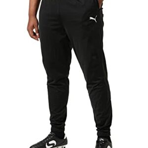 PUMA Liga Sideline Poly Core Pantalón, Hombre, Negro (Negro/Blanco), M