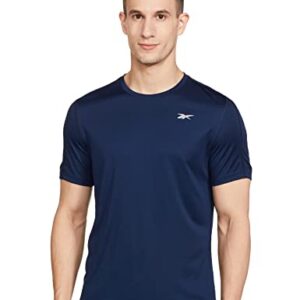 Reebok Wor Comm SS Tech tee Camiseta, Hombre, Maruni, S