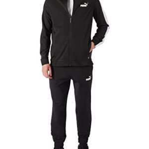 PUMA Baseball Tricot Suit Chándal, Hombre, Black, S