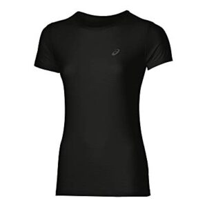 Asics SS Top Camisetas, Mujer, Balance Black, S