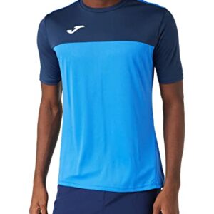 Joma Winner Camisetas Equip. M/C, Hombre, Royal Marino, L