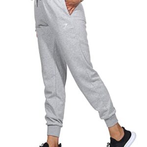 GYMSHARK Mujer Entrenamiento Joggers, gris, L delgado