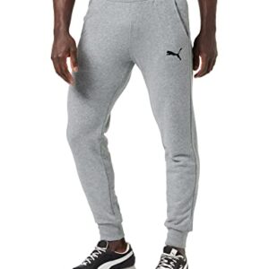 PUMA Pantalones deportivos Teamgoal 23 Casuals para hombre, color gris jaspeado medio, talla L