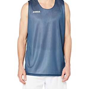 Joma 100050.3, Camiseta De Baloncesto Hombre, Marino-blanco, L