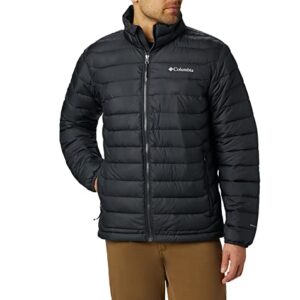 Columbia Hombre Chaqueta Acolchada, Negro, M